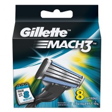 GILLETTE MACH 3 BLADES 8 PCS